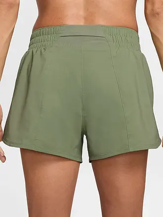 NIKE | Pantalón corto de running para mujer One Swoosh | olive